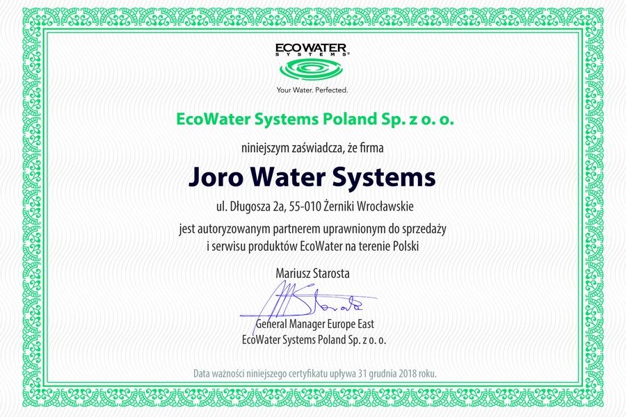 EcoWater Dystrybutor