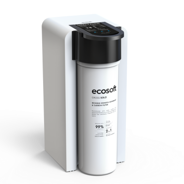 Kompaktowy System Odwróconej Osmozy z przepływem bezpośrednim Ecosoft Cross Solo